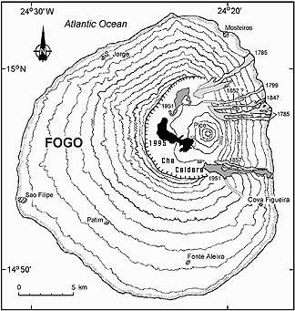Smithsonian Map of fogo
